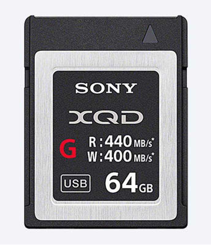 Sony 64 GB XQD-Karte G-Serie High-Speed Speicherkarte