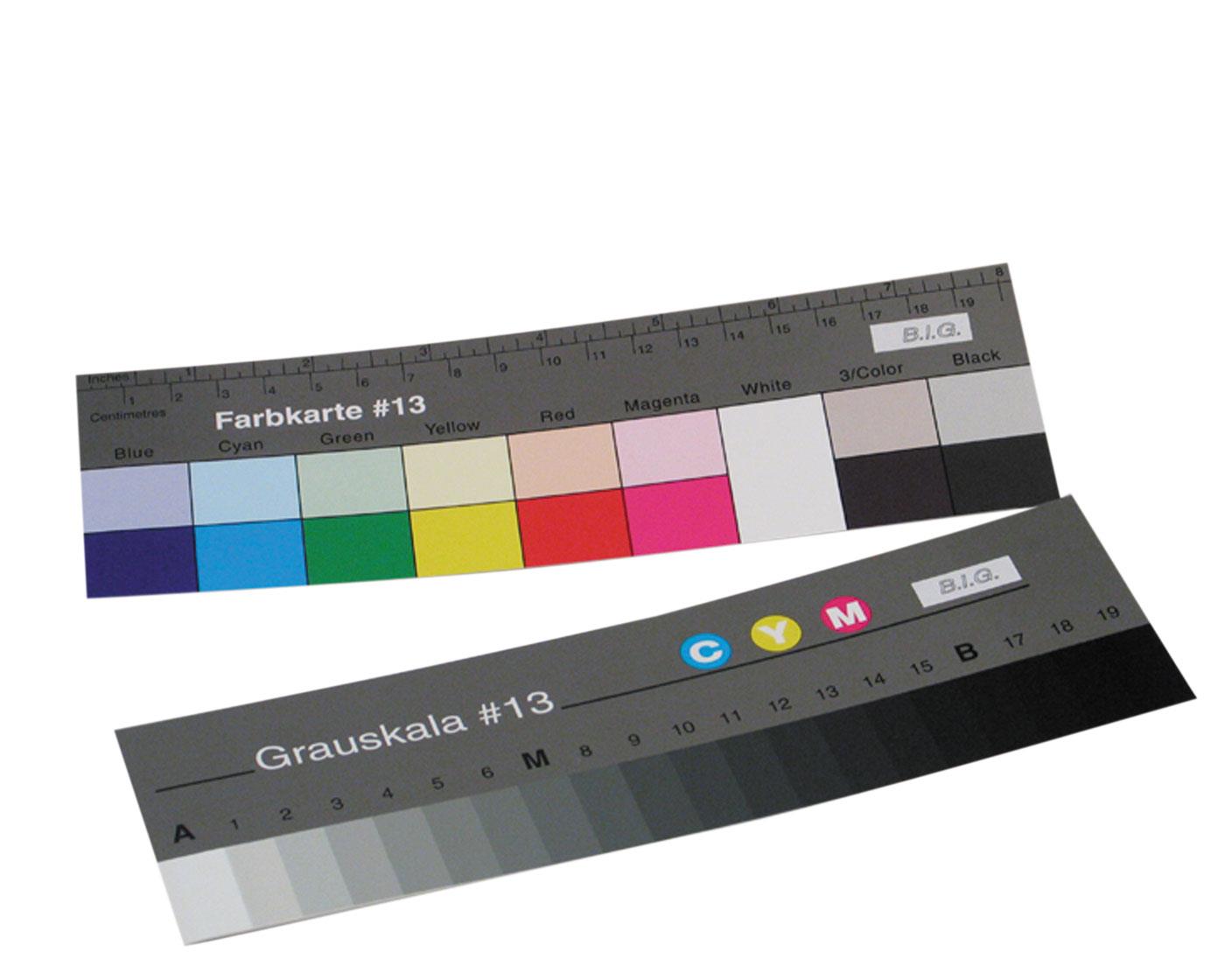 B.I.G. Stufengraukeil und Farbkarte #13  18cm
