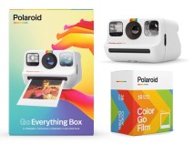 Polaroid GO white Everything Box Sofortbildkamera mit GO Film Double