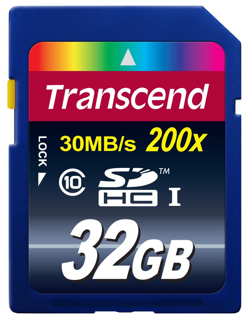 Transcend 32 GB SDHC-Karte Class10