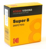 Kodak Vision3 200T 7213, 8 mm x 15 m Perf. 1R Schmalfilm