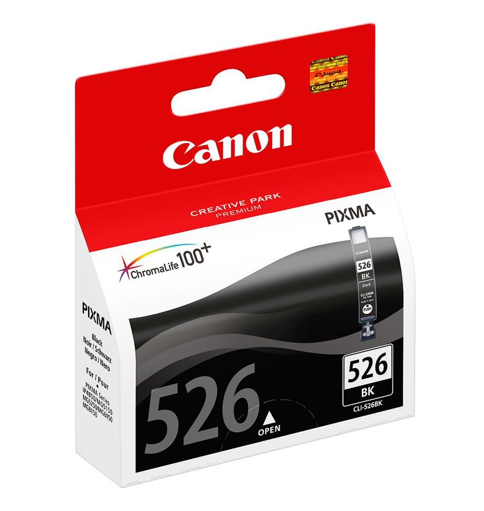 Canon CLI-526BK schwarz 9ml Tinte P4850,MG8150,MG6