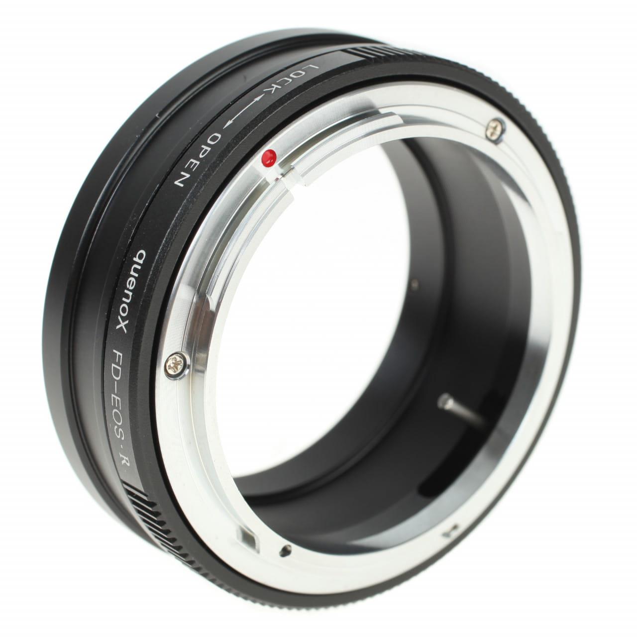 QUENOX Adapter für Canon-FD-Objektiv an Canon-EOS-R-Kamera