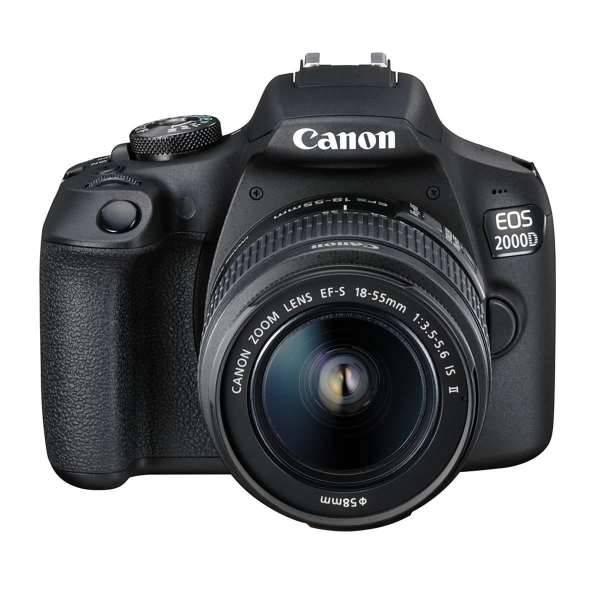 Canon EOS 2000D+EF-S 18-55 mm F3,5-5,6 IS II Kit
