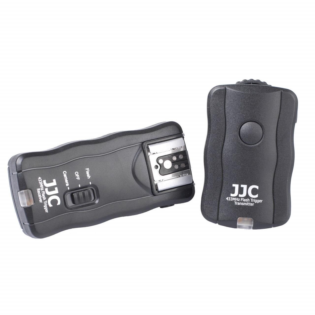 JJC 30m Funk-Auslöser JJC für Kamera und Blitz - inkl. 1 Empfänger
