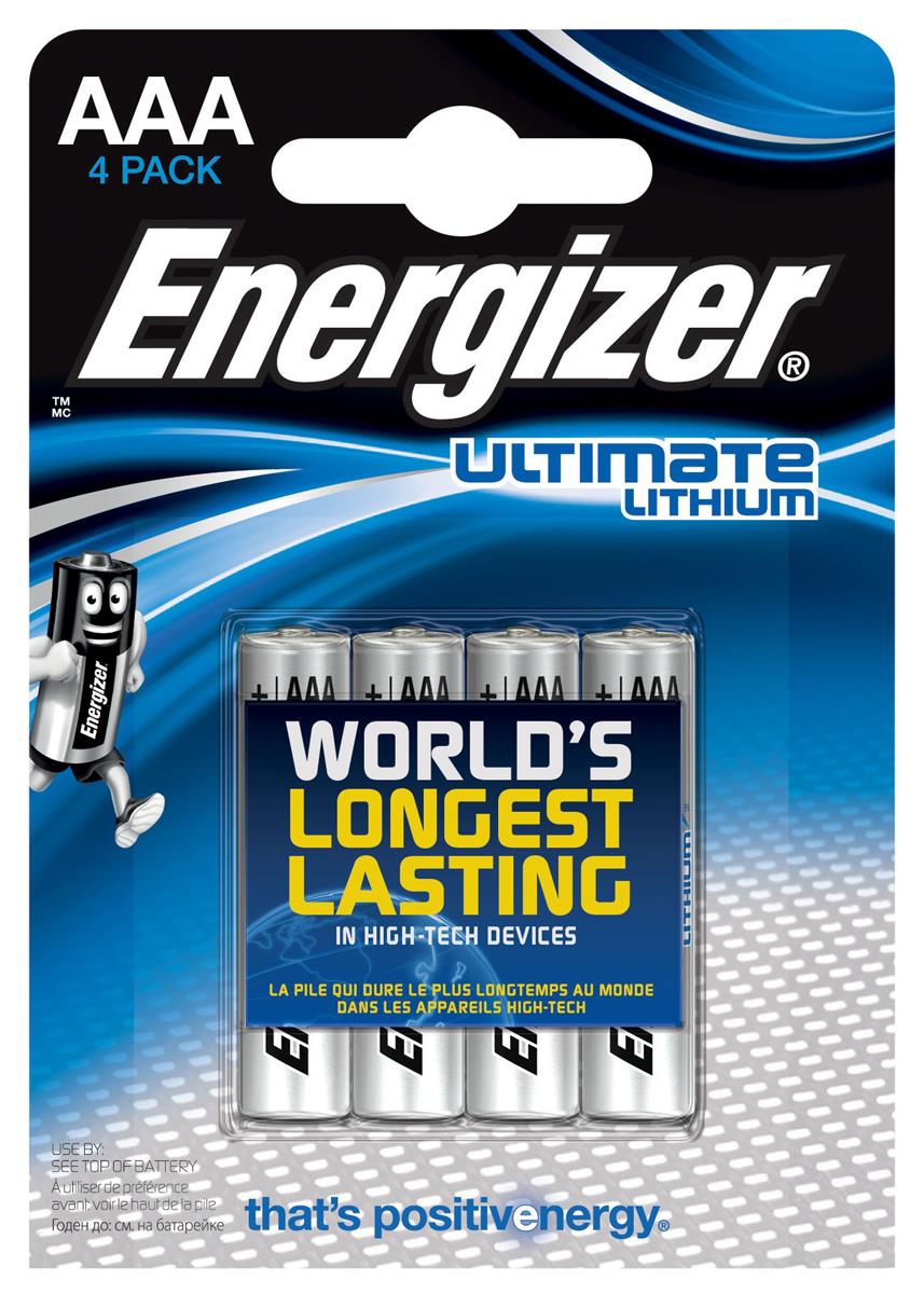 Energizer Lithium Micro (AAA/LR03) 4er Ultimate Batterie