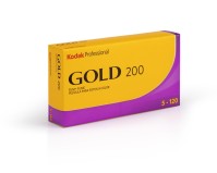 Kodak Professional GOLD 200 120 Film 5er Pack Rollfilm