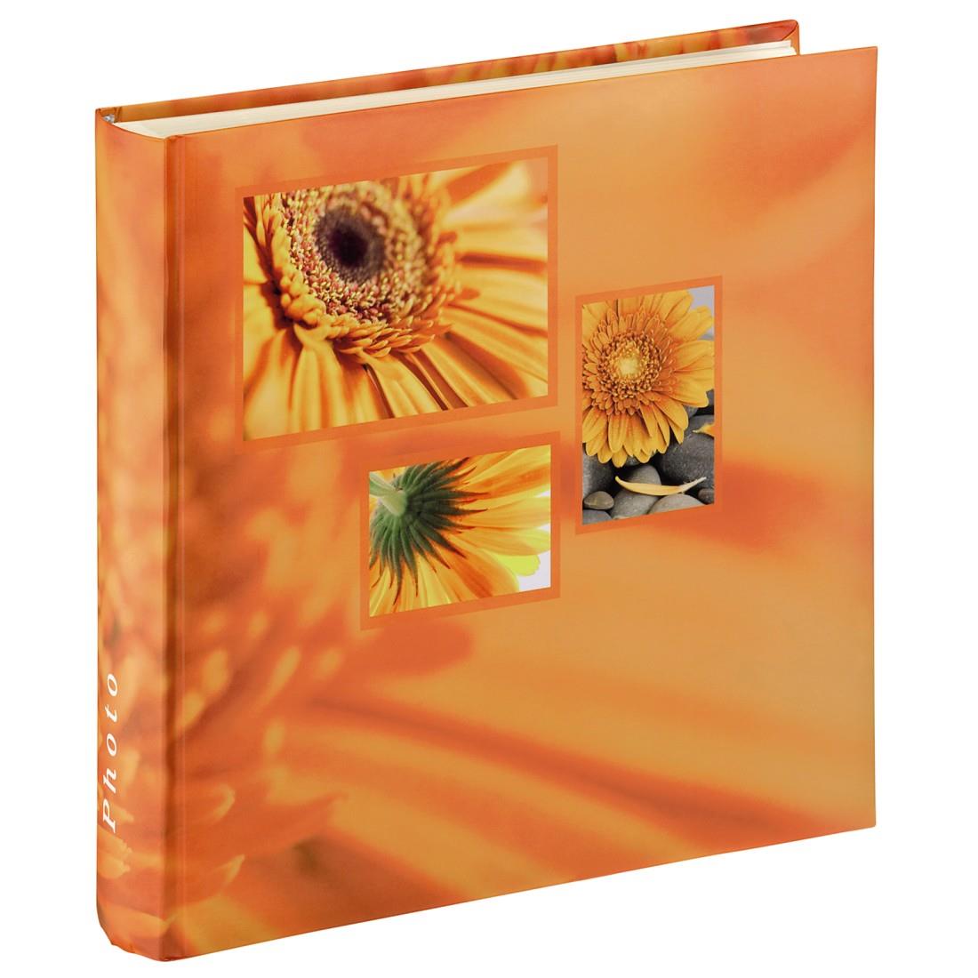 Hama Jumbo-Album Singo, 30x30 cm, 100 weiße Seiten, Orange