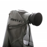 Matin Digital Rain Cover Regenschutzhülle für DSLR oder Systemkamera mit Objektiv bis 400 mm Gesamtlänge
