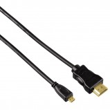 High Speed HDMI™-Kabel, St. Typ A - St. Typ D (Micro), Ethernet, 0,5 m