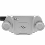 Peak Design Capture Clip v3 - Silver (Silberfarben) - Kameraclip zum Tragen von DSLR-/DSLM-Kameras an Gurten oder Gürteln