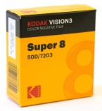 Kodak Vision3 50D 7203, 8 mm x 15 m Perf. 1R Schmalfilm