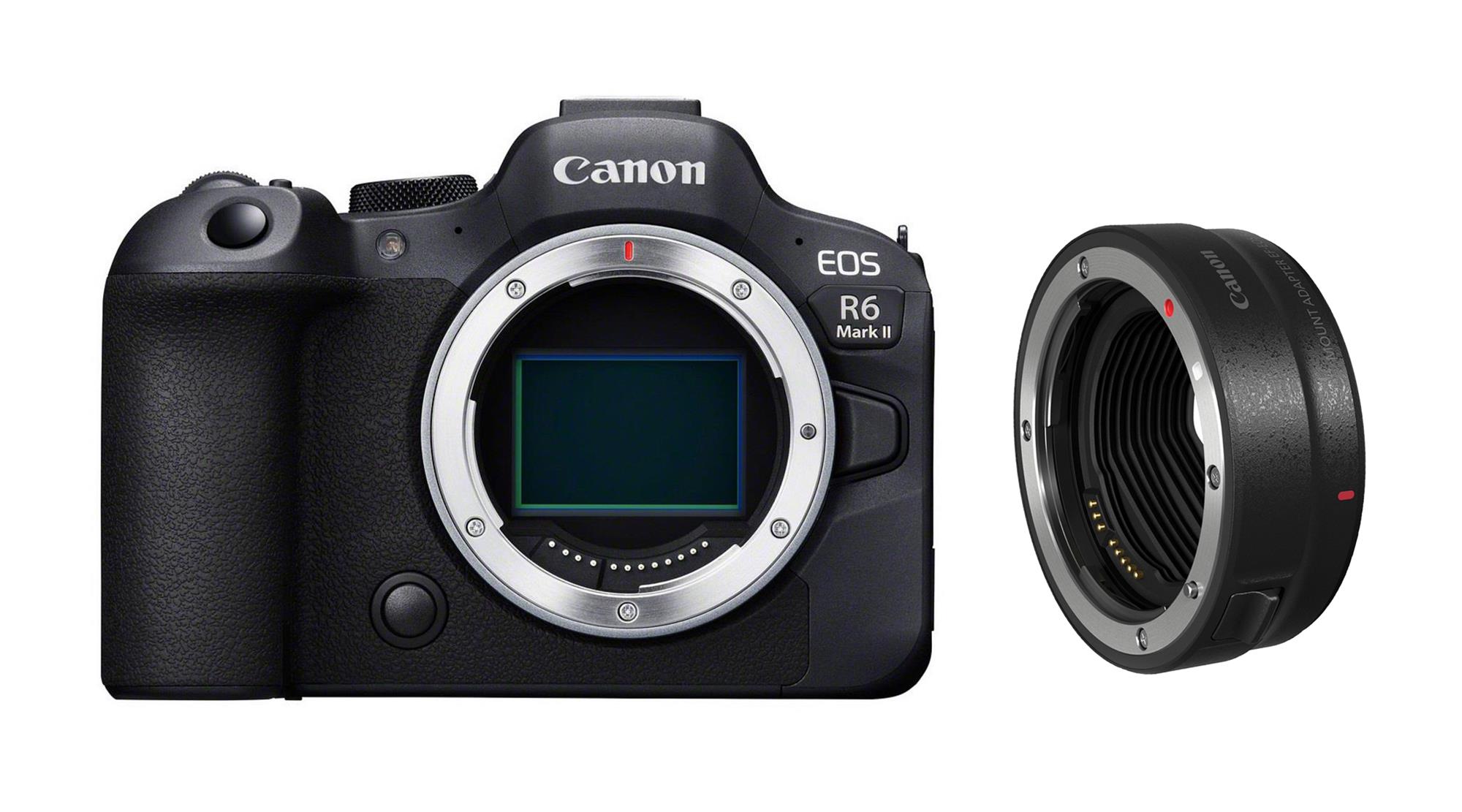Canon EOS R6 II Kit + EF-EOS R Objektivadapter