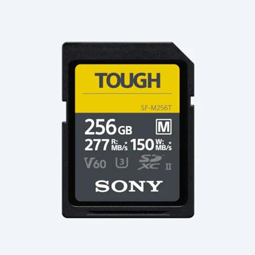 Sony 256 GB SDXC-Karte TOUGH Cl10 UHS-II U3 V60, 277/150 MB/s Speicherkarte
