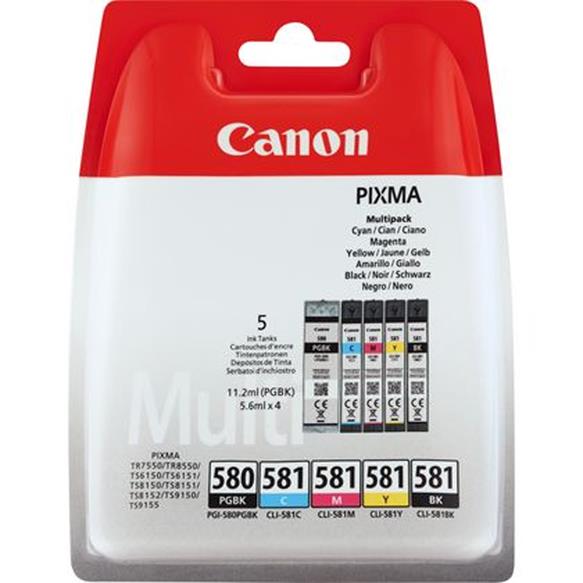 Canon PGI-580+CLI-581 C/M/Y/BK MultiPack Blister
