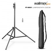 Walimex pro FT-8051 Lampenstativ 260cm mit Federdä