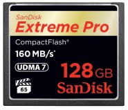 CF Extreme Pro 128 GB 160 MB/s